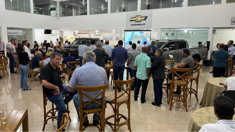 Happy Hour celebra nova parceria entre CEISE Br e Atlas Chevrolet